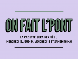 ON FAIT L'PONT (1)