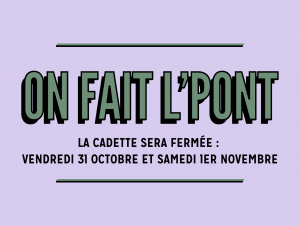 ON FAIT L'PONT
