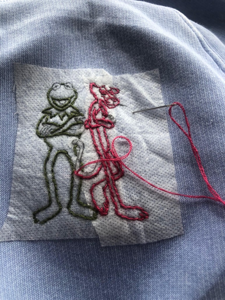 INITIATION À LA BRODERIE_ LA CADETTE FRIPERIE ATELIER 75012 PARIS